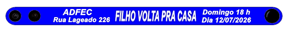 Pulseira Filho Volta Pra Casa - azul ADFEC